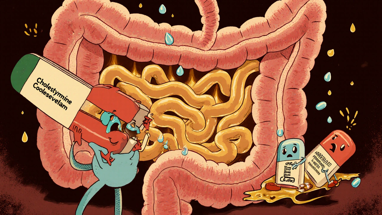 Bile Acid Sequestrants et autres médicaments : comment espacer les prises pour éviter les interactions