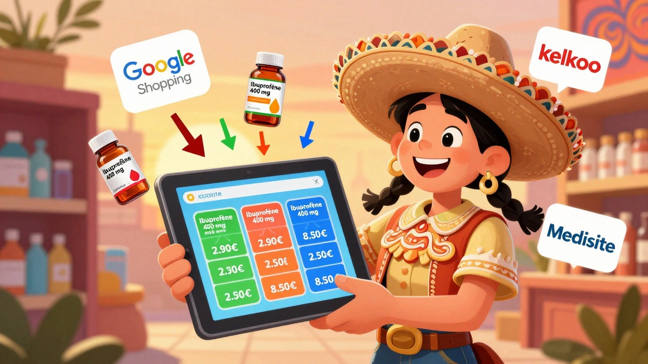 Comparer les prix en ligne pour trouver les génériques les moins chers