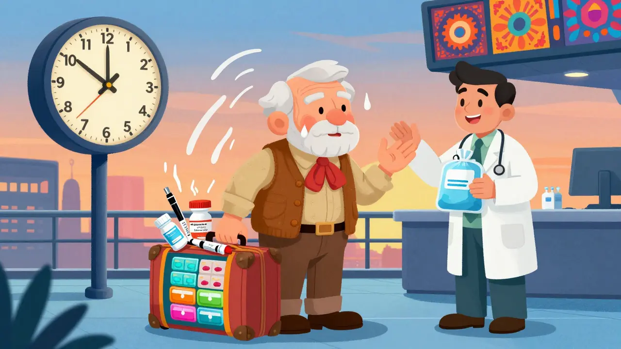 Plans de médicaments pour les voyages : décalages horaires, stockage et prévention des effets secondaires