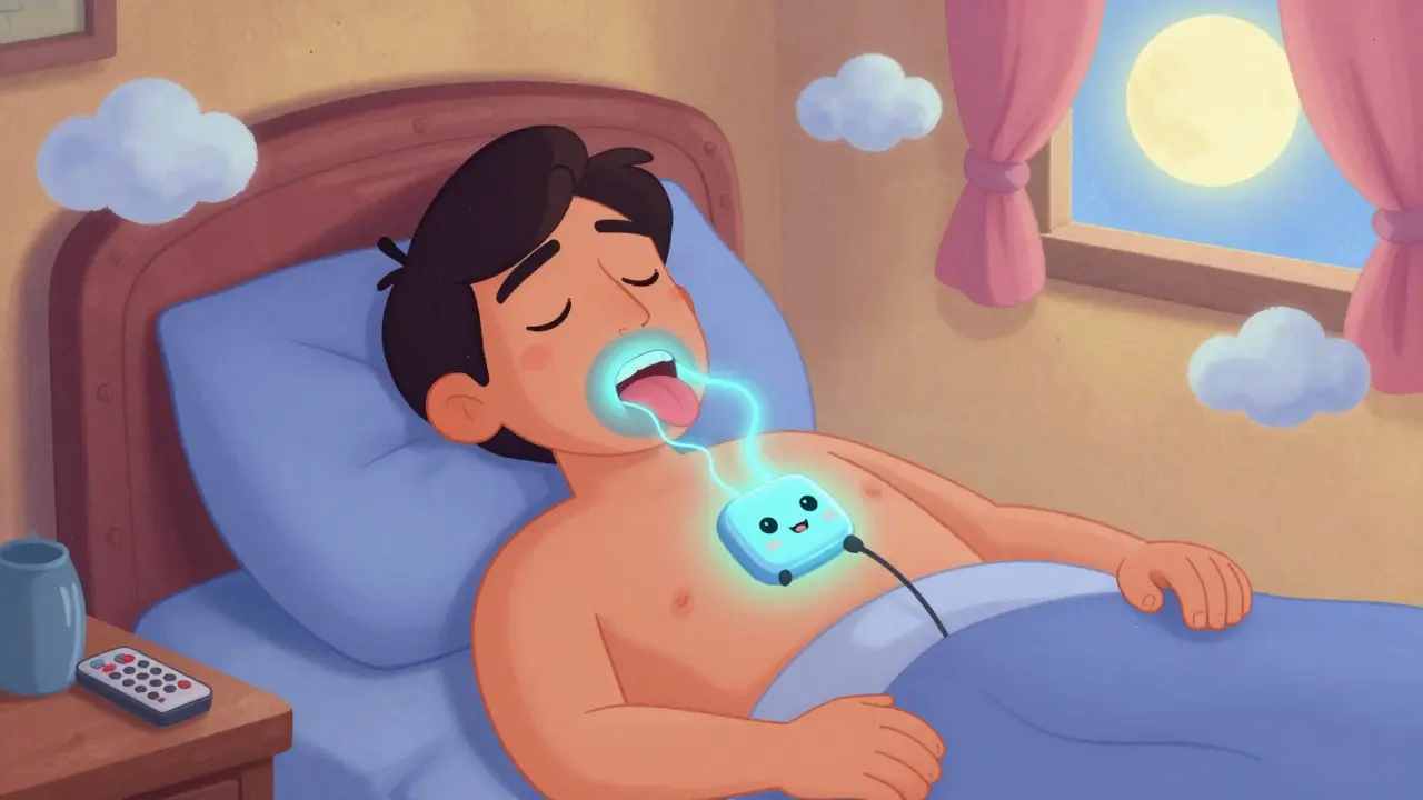 Stimulation de la voie aérienne supérieure : une thérapie implantable pour l'apnée du sommeil