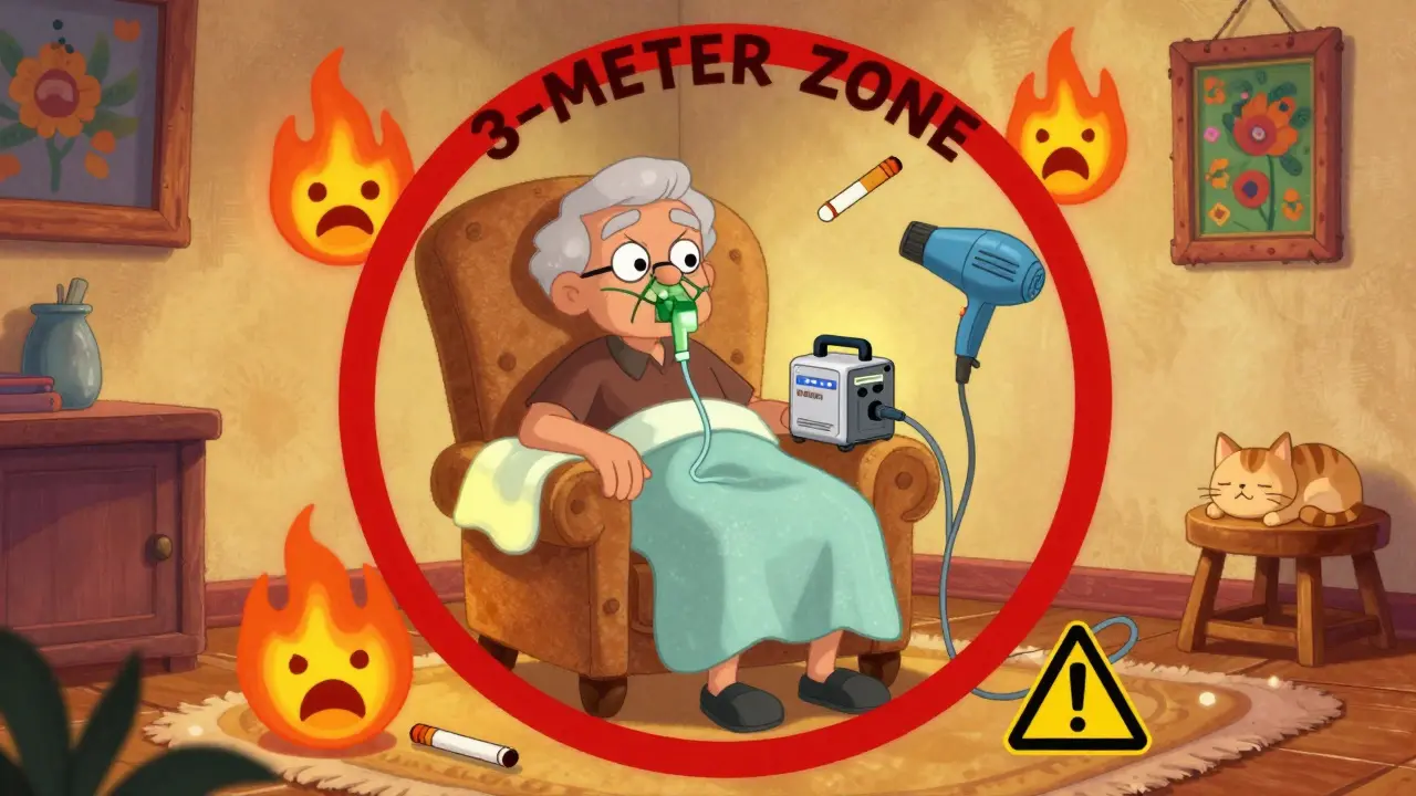 Thérapie à domicile en oxygène : conseils de sécurité et recommandations d'activité