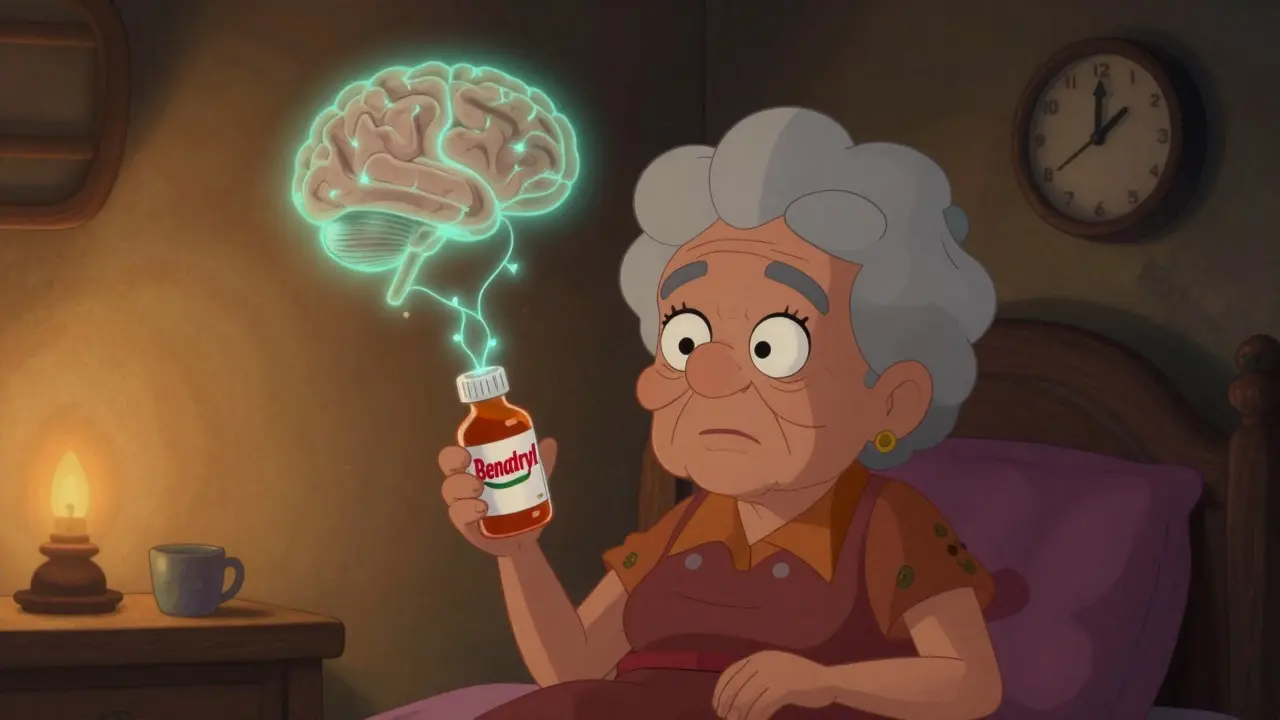 Antihistaminiques et risque de démence : les dangers à long terme des effets anticholinergiques